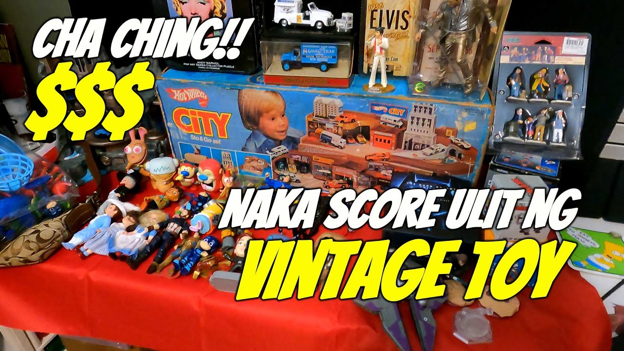 Pinoy Picker in USA 😄 Naka Score ulit sa Thrift Store ng Vintage Toy!!! Plus May Bonus na Profit!!