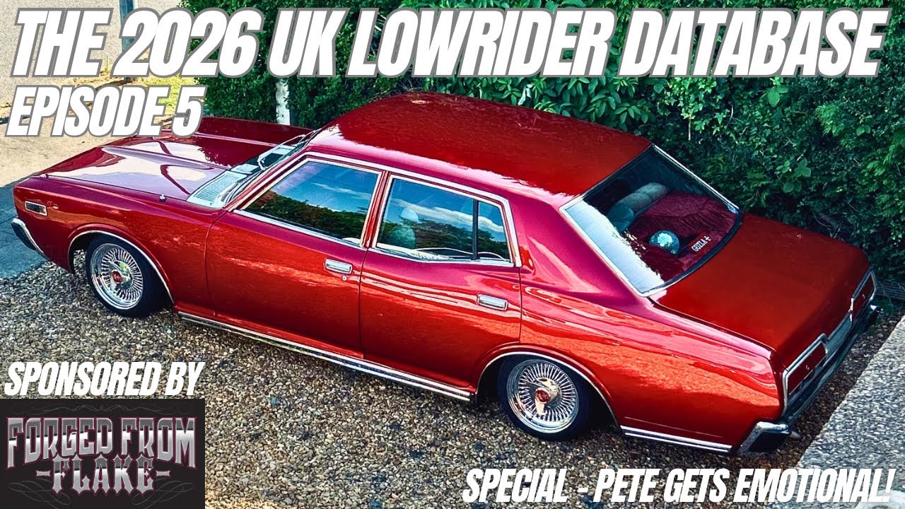 LOWRIDERS IN THE UK EPISODE 5! A Honda, a Datsun, TWO SIX-FO'S, B-Reals 65 AND MORE! Plus EMO PETE!