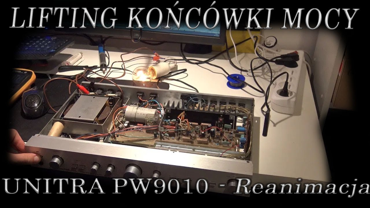 Naprawiam wzmacniacz Unitra PW9010 - Reanimacja