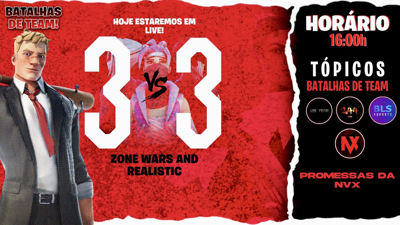 BATALHA DE TEAMS | NVX vs CDI, 244 e BLS