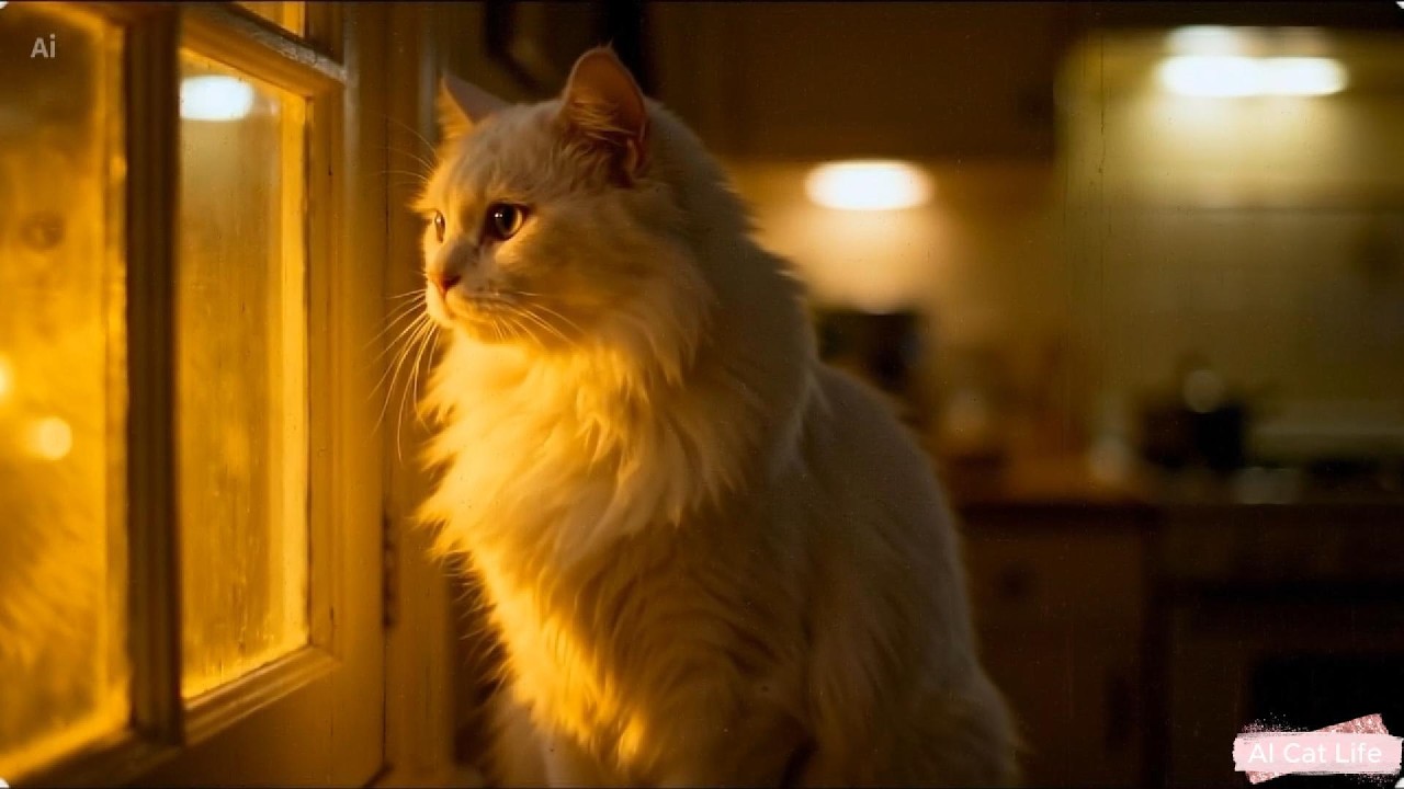 The Light Left On | A Gentle Cinematic Cat Story About Kindness