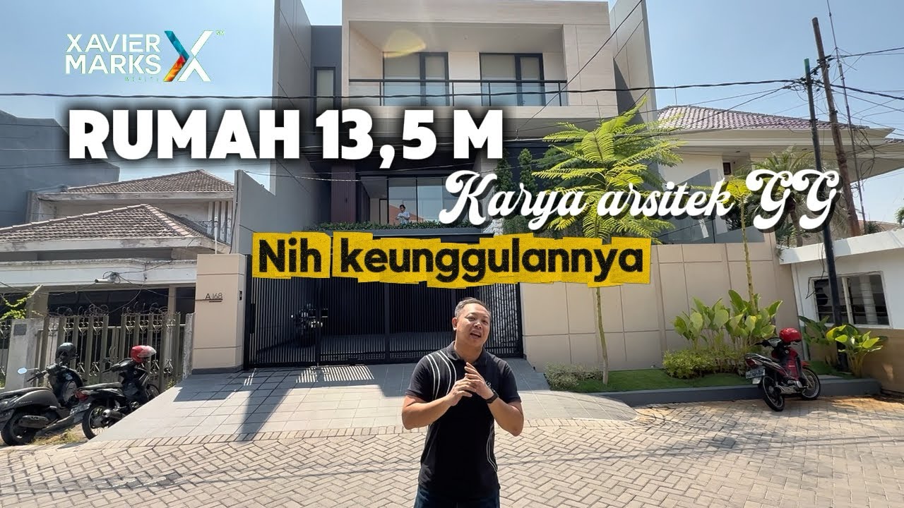 ALASAN RUMAH 13,5 MILYAR INI INVESTASI TERBAIK DI SURABAYA | House Tour Karya Kantor GG!