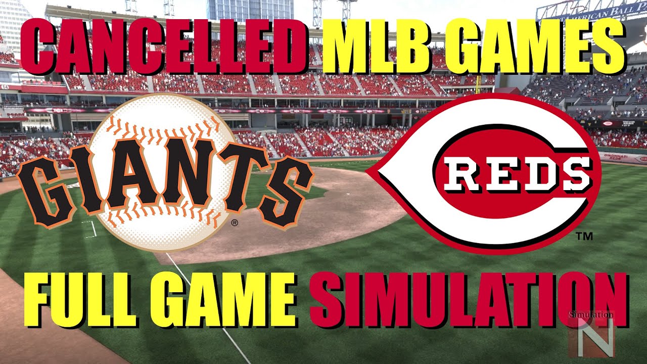 MLB the Show 20 Full Game - San Francisco Giants vs Cincinnati Reds - Simulation Nation