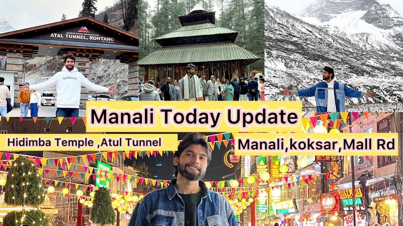 Manali Today Update ❄️ | Weather, Crowd, Road Condition & Travel Tips | Manali Vlog