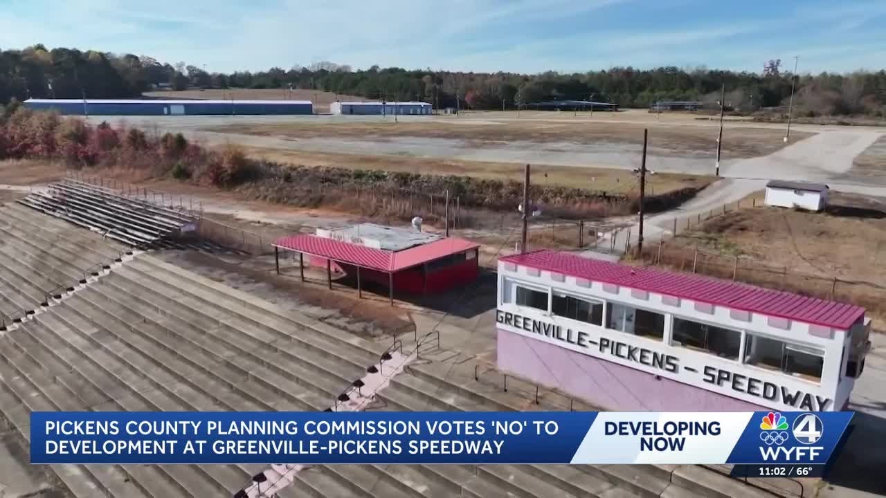 Plans to demolish Greenville-Pickens Speedway denied — for now