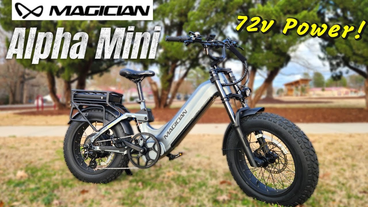 Обзор Magician Alpha Mini 72V — 20-дюймовый мощный аппарат! Прототип, развивающий скорость 42 мил...