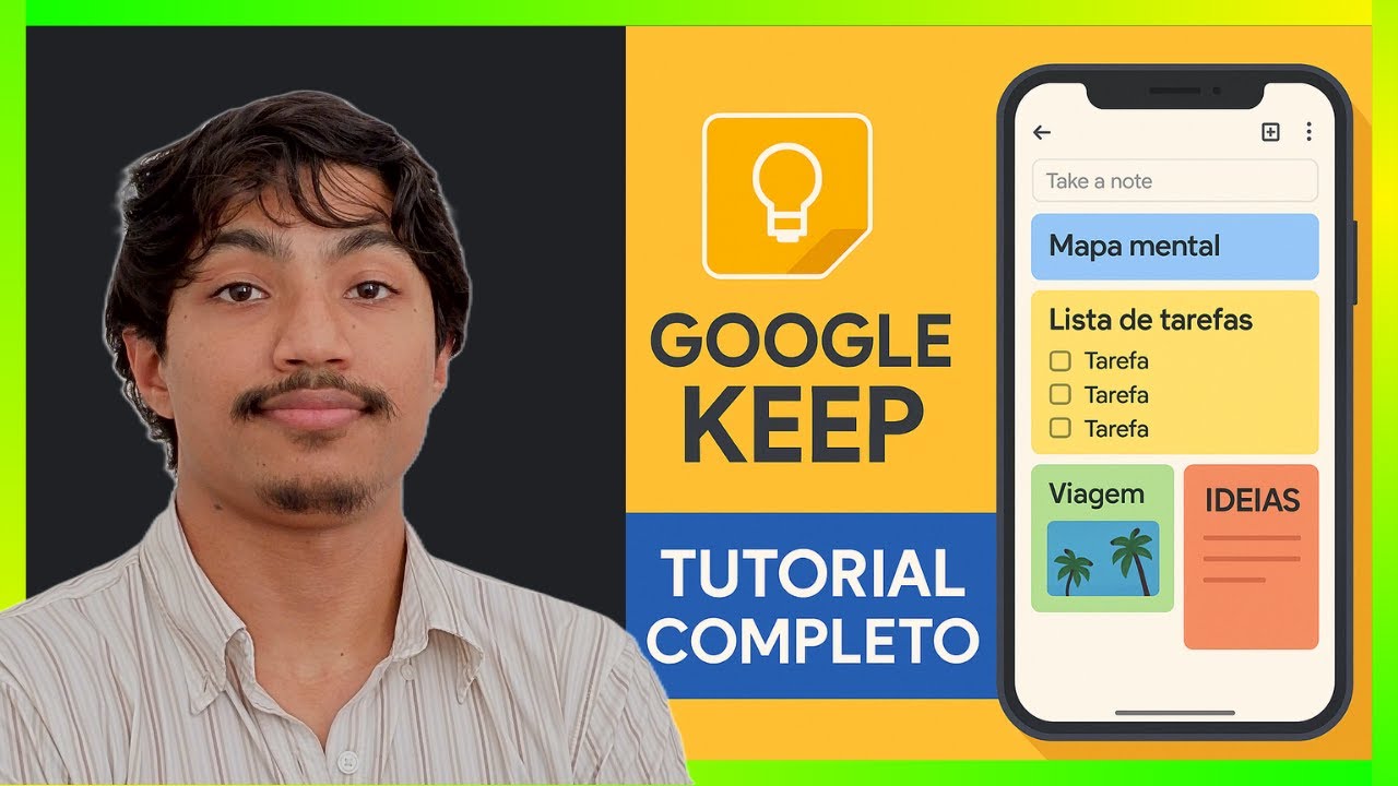 Google Keep: Como Organizar Suas Ideias de Forma Rápida e Eficiente! (Tutorial Completo)
