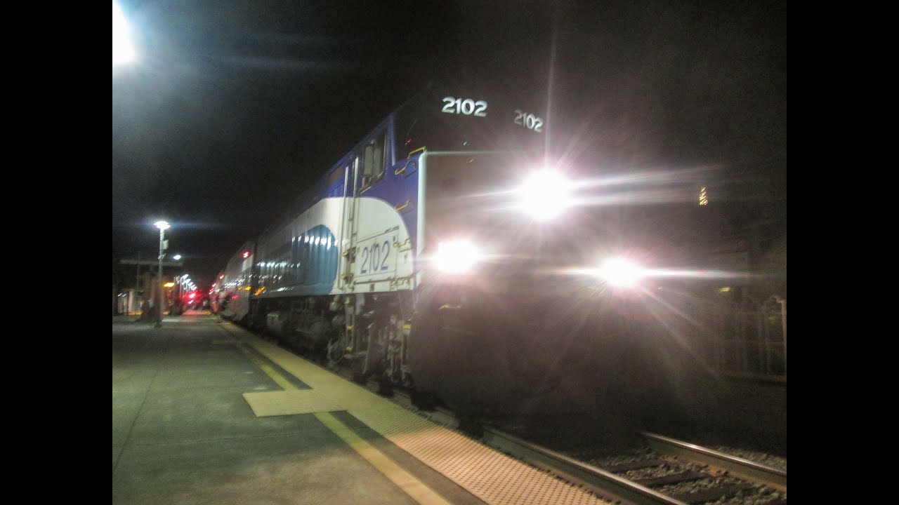 11-29-15! Railfanning Carlsbad Village featuring Amtrak 592, BNSF, coaster, ATSF 102 action!