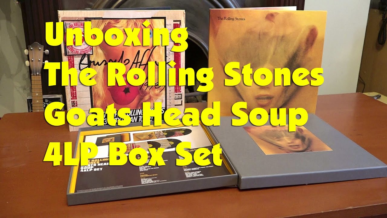 Распаковка винилового бокс-сета Goats Head Soup Super Deluxe Edition от The Rolling Stones