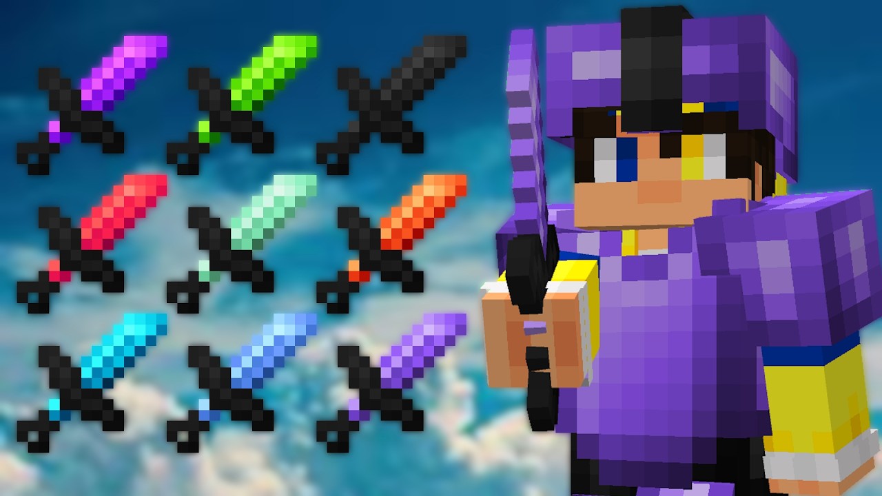 Amethyst [16x] ~ All 13 Recolors &bull; By Looshy // MCPE PvP Texture Pack