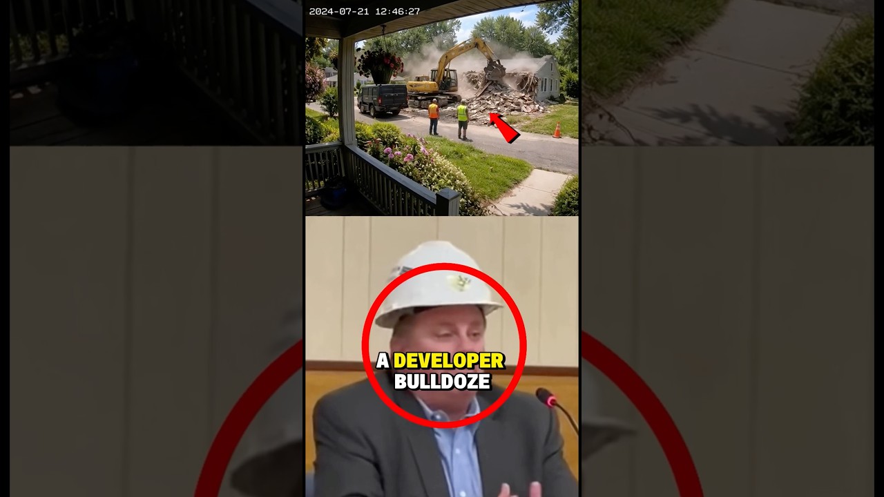 Developer Bulldozed the Wrong House 😳