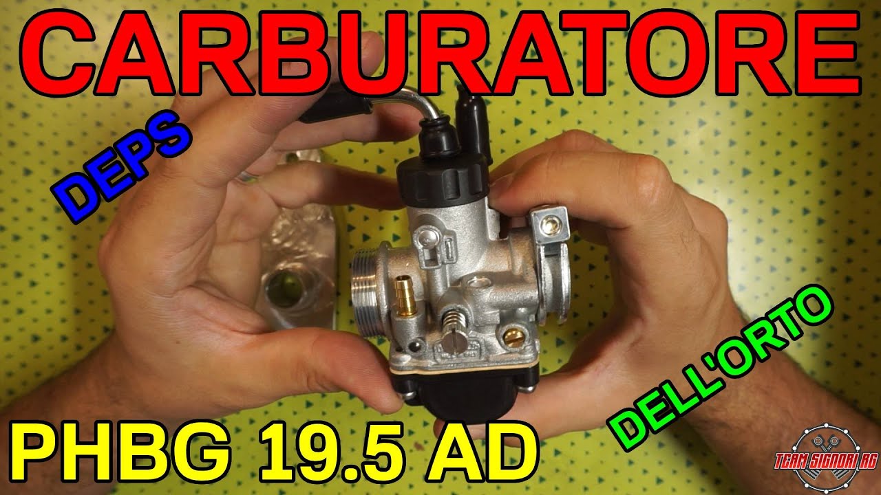 CARBURATORE PHBG 19.5 AD per CIAO SI BRAVO GRILLO CARTER MALOSSI MPONE