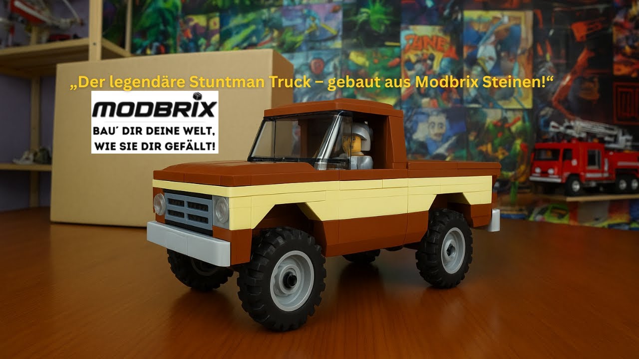 MODBRIX: Der legendäre Stuntman Truck – gebaut aus Modbrix Steinen!