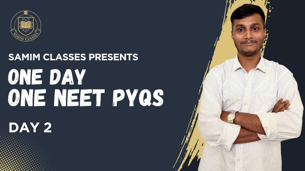 ONE DAY ONE NEET PYQS | DAY:02 | [NEET 2018] #education #chemistry #neetug #samimclasses 