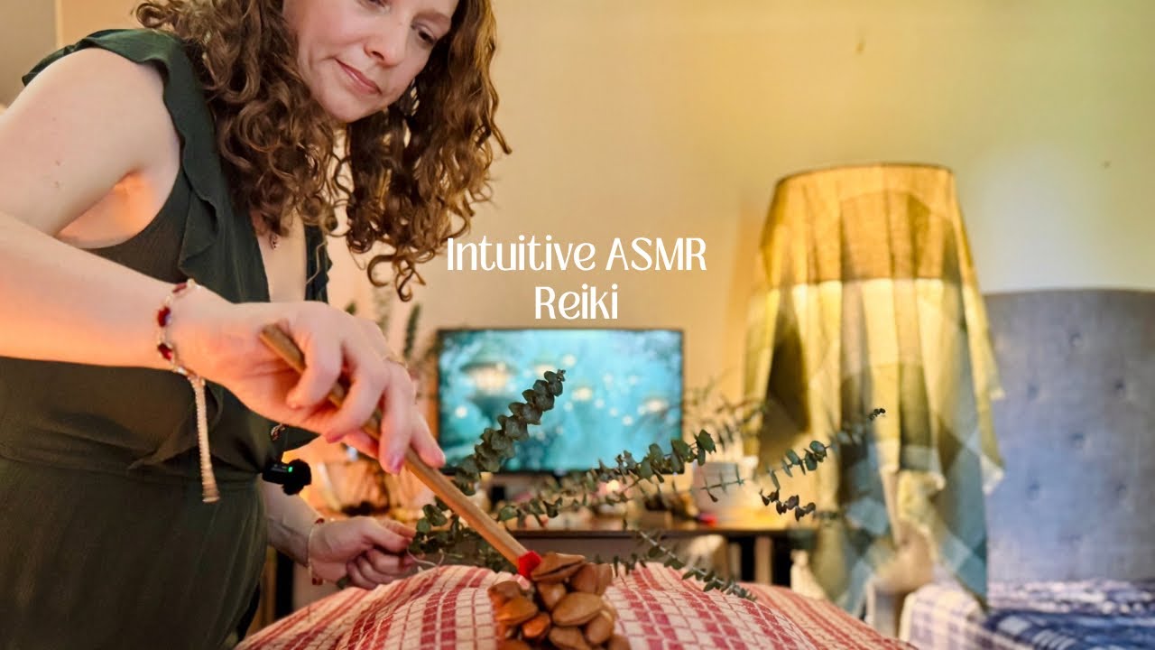 Full Body ASMR Reiki & Light Touch Massage🔮Intuitive Session | Sound Healing Music