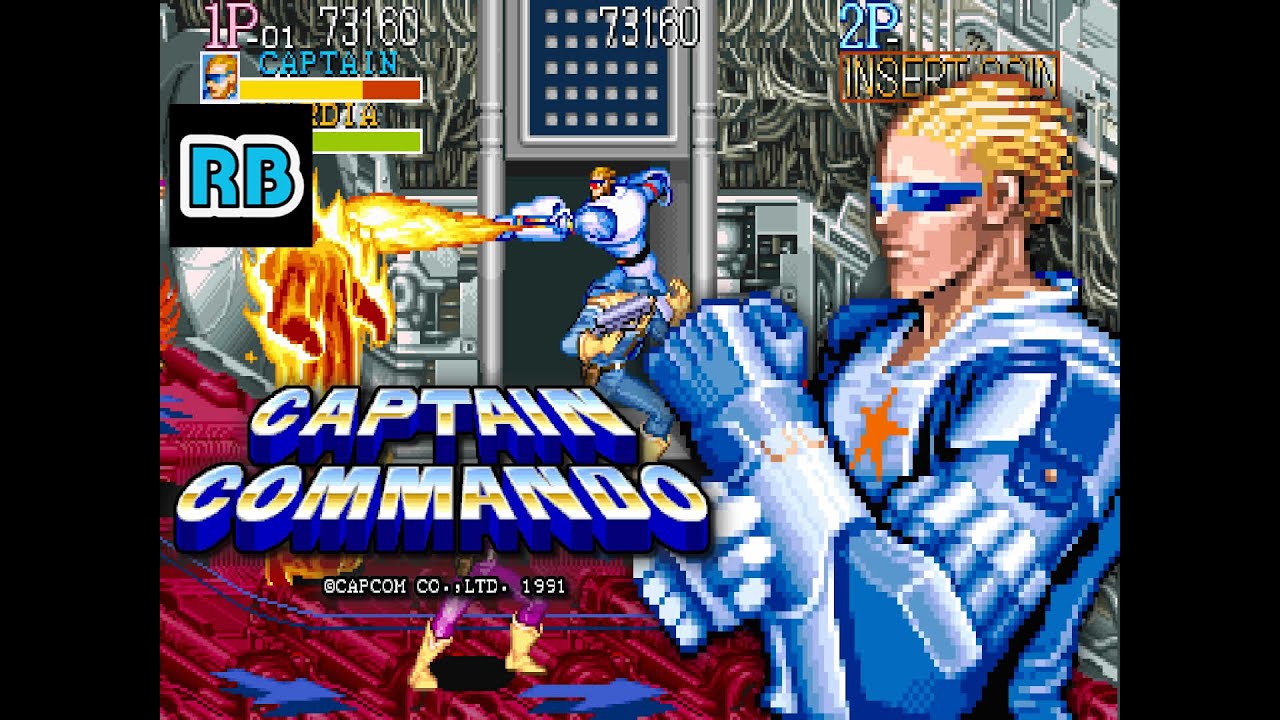 1991 [60fps] Captain Commando (World) Captain NoRecovery NoMegaCrash Hardest ALL