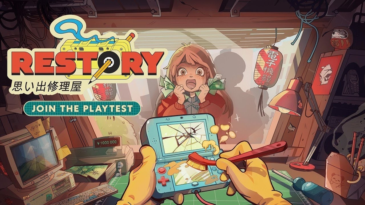 ReStory: Chill Electronic Repairs - ремонтируем девайсы в уютной мастерской в Токио! (первый взгляд)