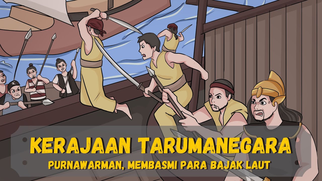 Sejarah Seru ❗️❗️❗️ Purnawarman, Raja Agung dari Sunda  (Kerajaan Tarumanegara) - SEJARAH INDONESIA