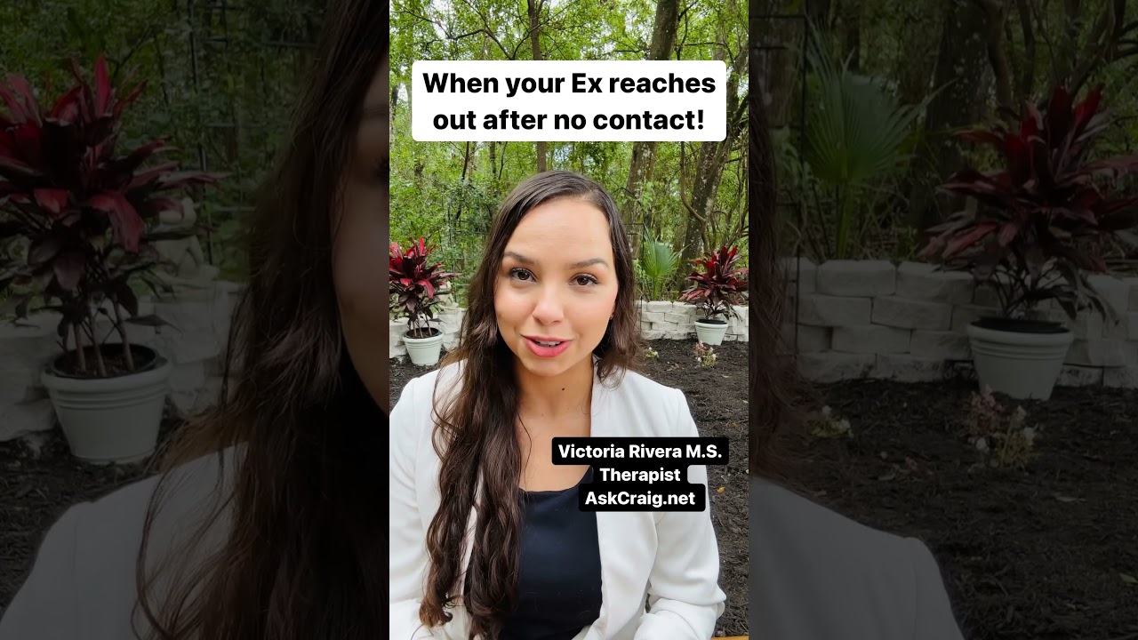 When Your Ex Reaches Out After No Contact #shorts #breakups #nocontact #avoidantattachment