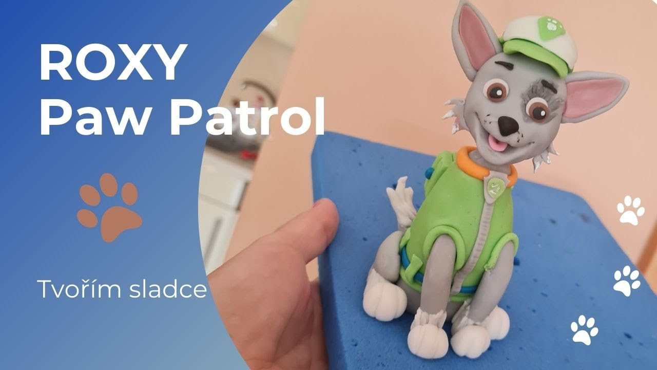 Roxy - sladké modelování z fondánu