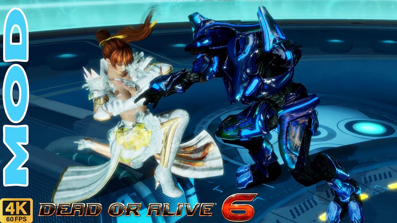 Kasumi (Demon mod) vs Mila (Elite General) | DOA6 mods | CPU vs CPU