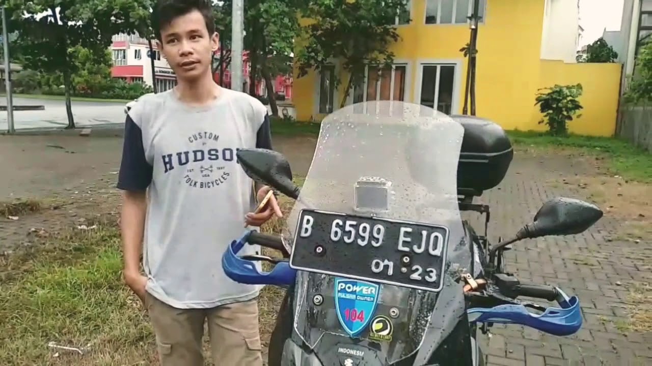Low budget. Review Pulsar 180 Modif Adventure (transformasi 180 to 220)