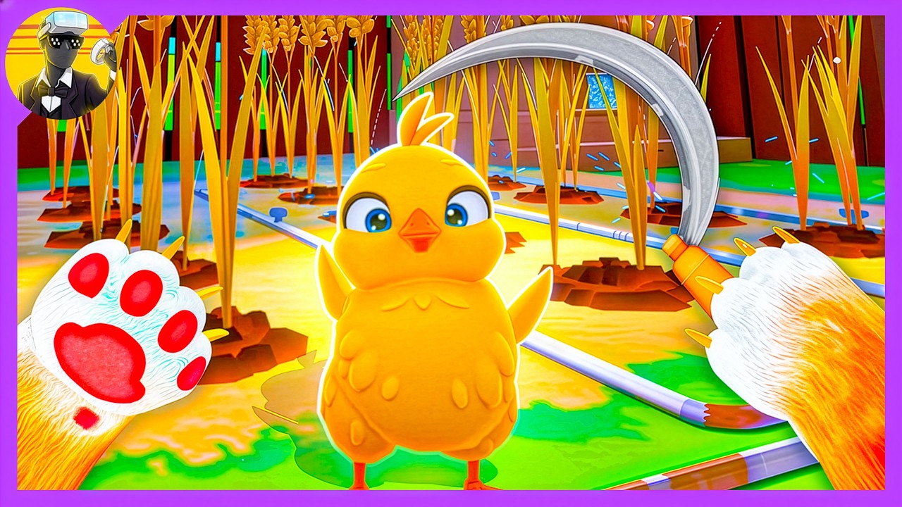 Cat Runs a CHICKEN Farm! | I am Cat VR New Update