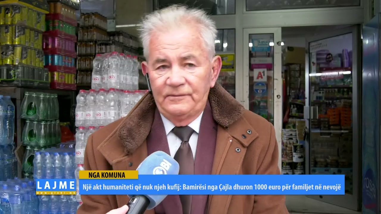 Një akt humaniteti që nuk njeh kufij: Bamirësi nga Çajla dhuron 1000 euro për familjet në nevojë