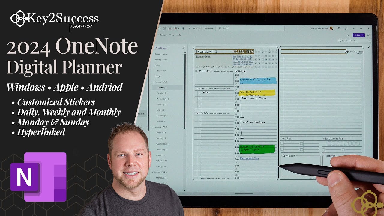 Лучший цифровой планировщик OneNote | Key2Success