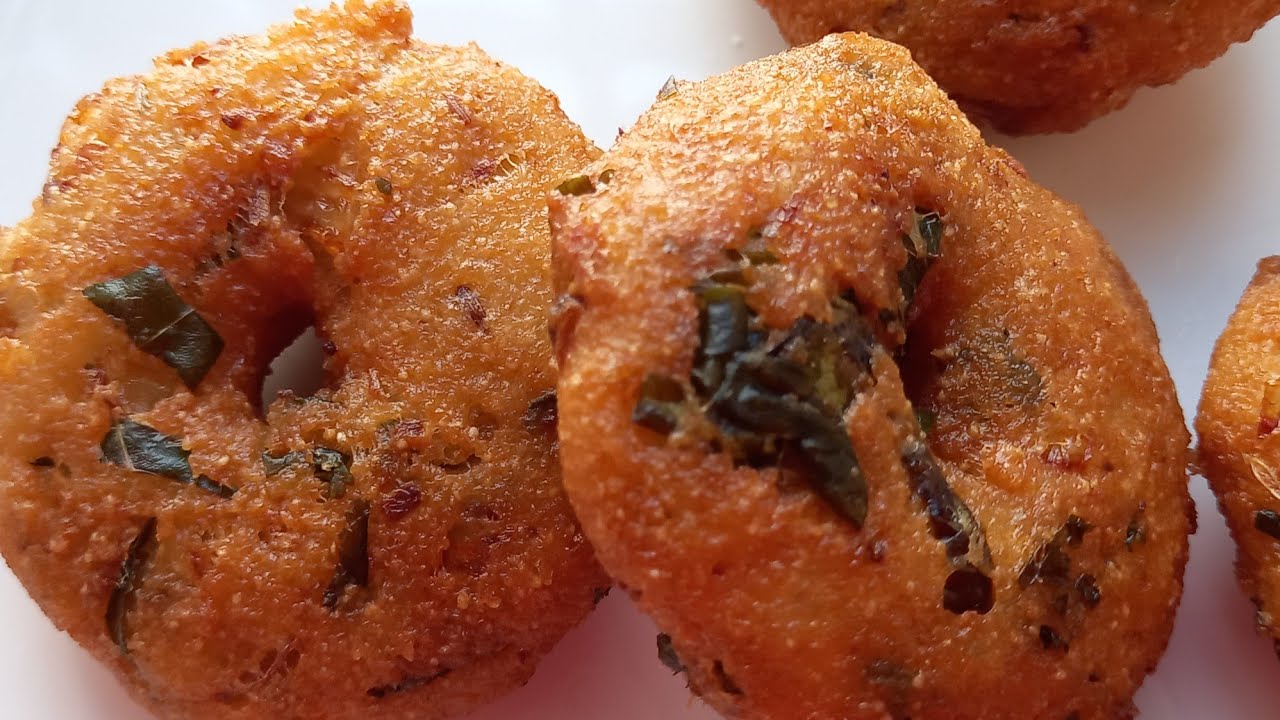 ரவா வடை | Rava vadai recipe in tamil | Instant Rava Vadai Recipe | Sooji vada | Semolina vada