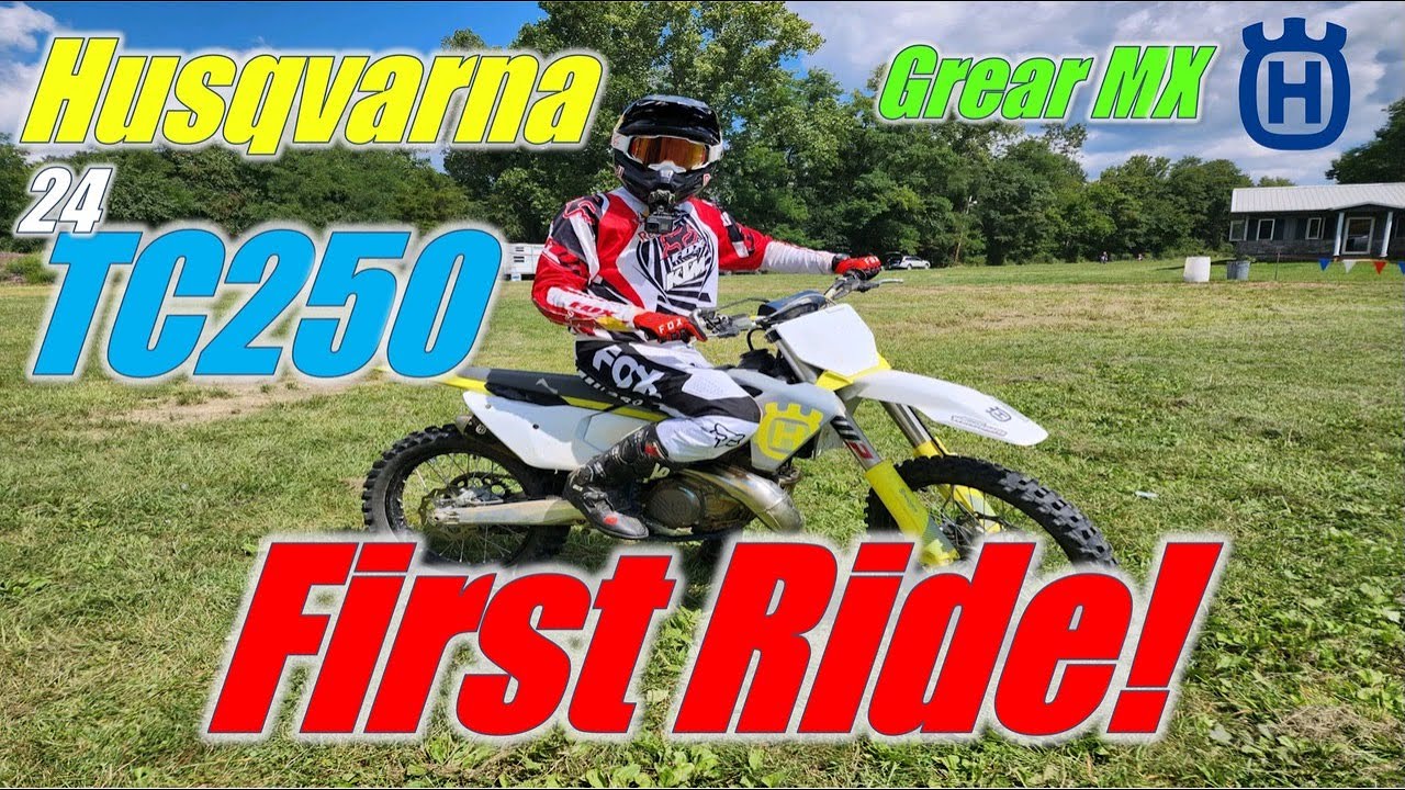 2024 Husqvarna TC250 First Ride!