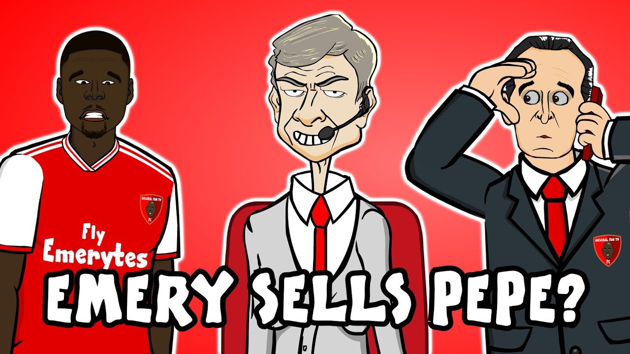 😥PEPE SOLD?! Emery wants his money back!😥 (Nicolas Pepe Advert Parody Free-Kicks Europa League)