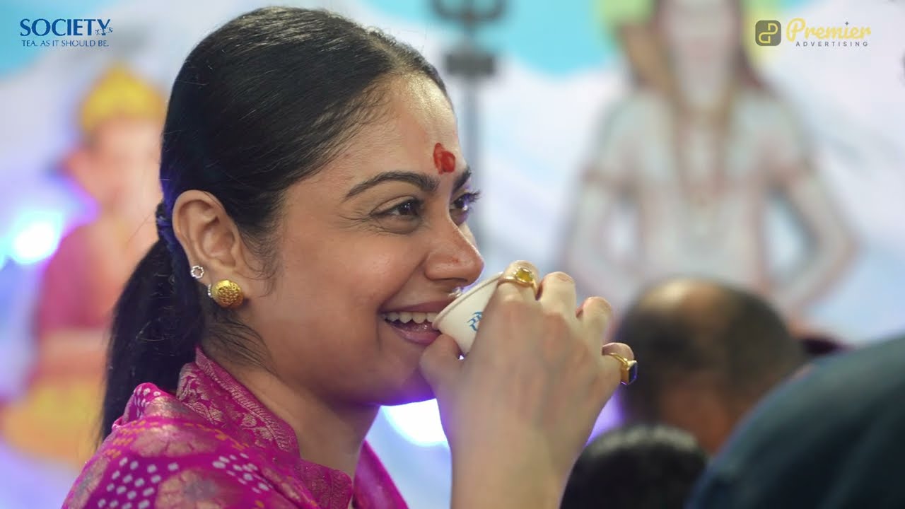 @societytea Society Tea - Lalbaugcha Raja Ganeshutsav 2024 Mannat Line | Premier Advertising
