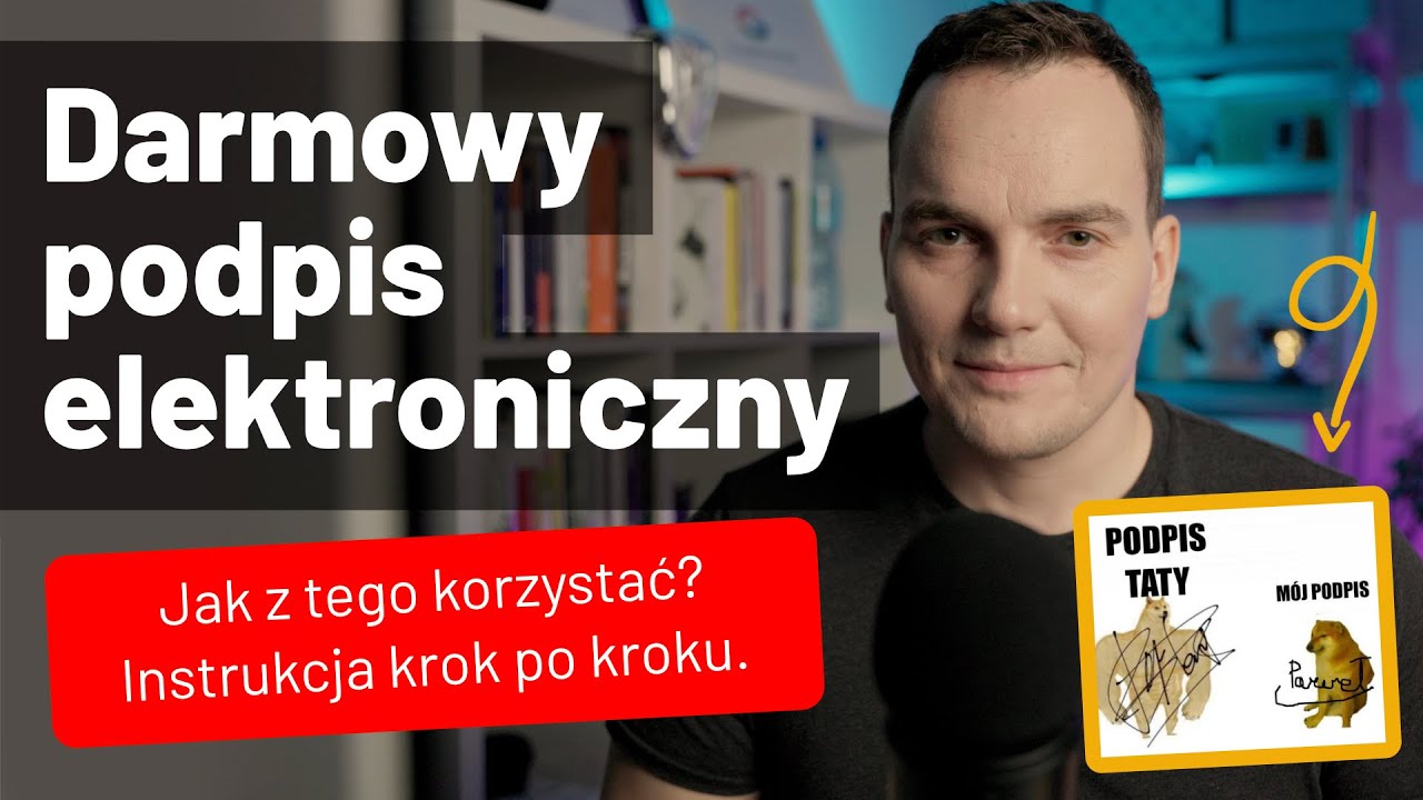 ✍️ Darmowy Podpis Elektroniczny (GOV) INSTRUKCJA krok po kroku. Podpisuj szybciej!