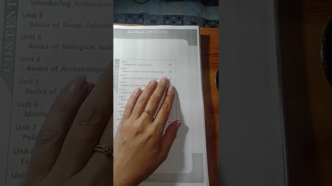 Introduction of Anthropology Class XI Kerala SCERT