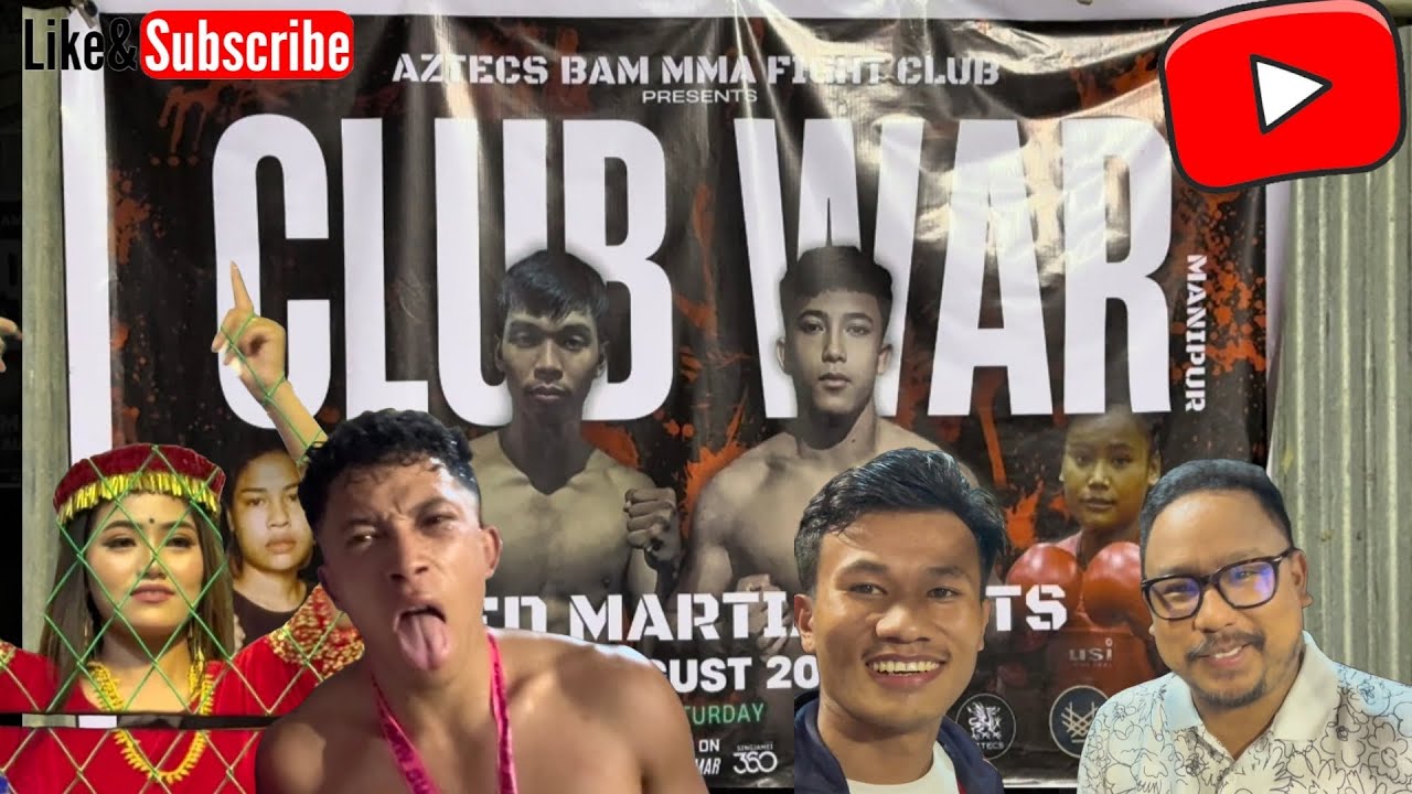 Club War Manipur || #Bam MMA || Manao Official Manipur #mma #bam 