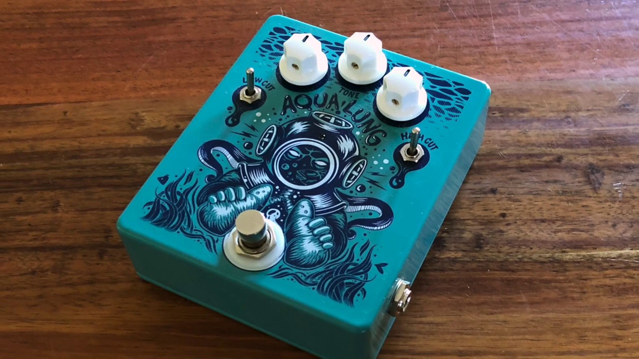 Rock Fabrik Effects: AQUA LUNG Transparent OD/Clean Boost Pedal