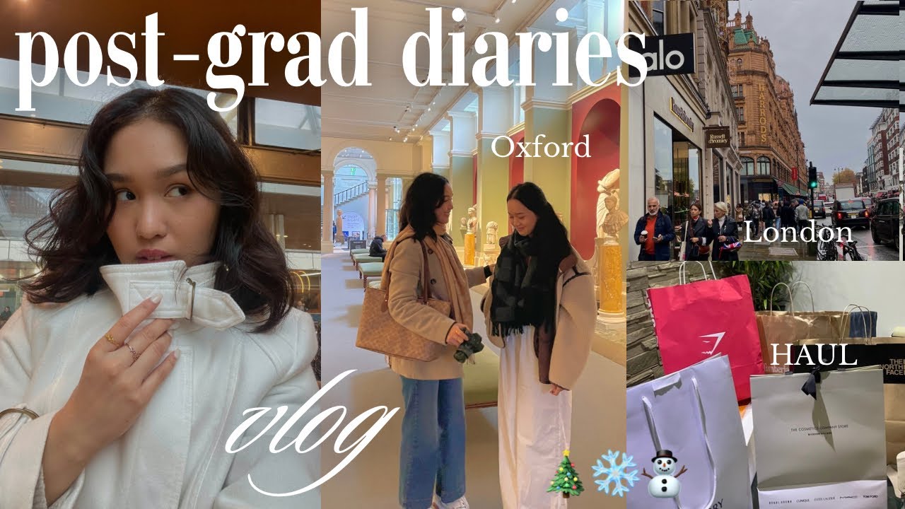 Рождество в Лондоне, обучение на оптометриста, покупки в Bicester Village, распаковка MacBook Pro!☃️