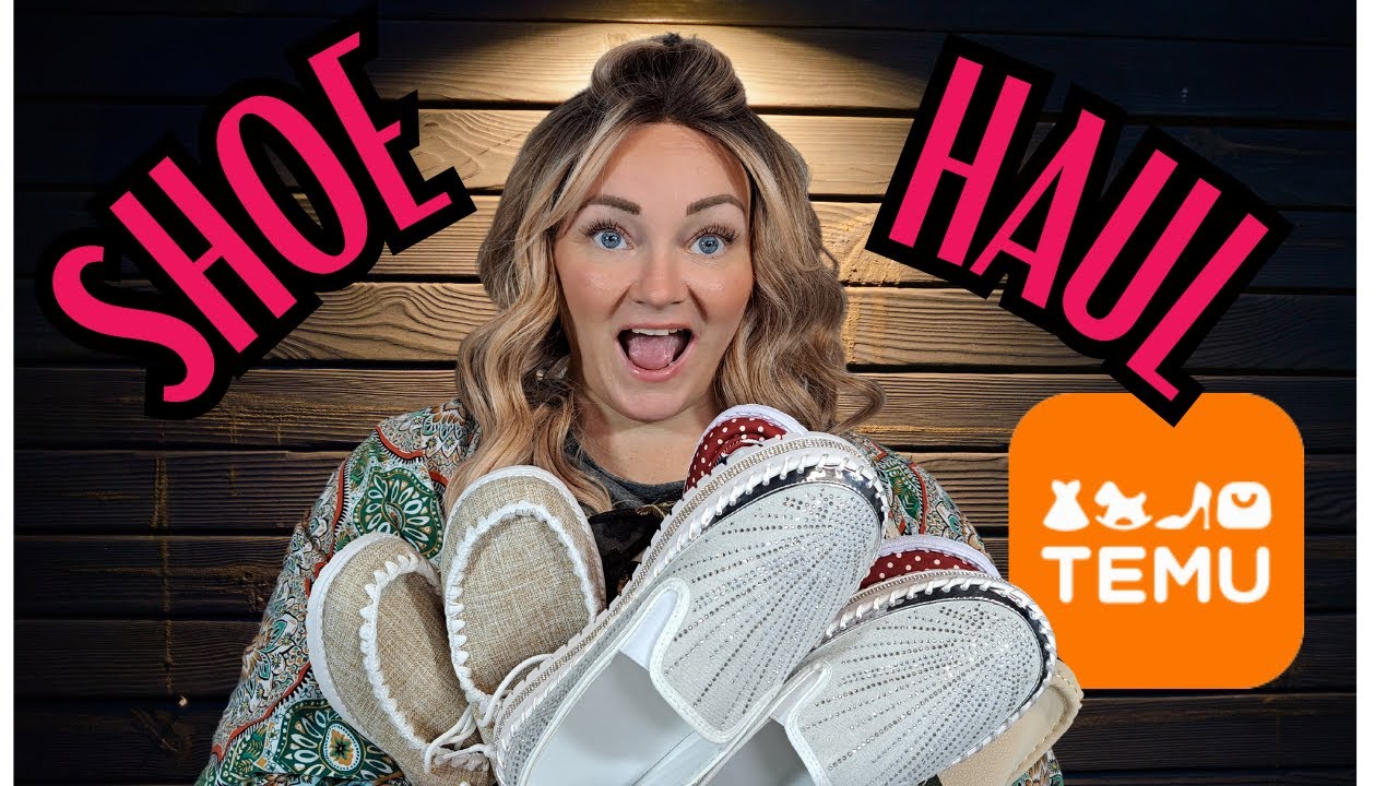 TEMU 🌟MEGA SHOE HAUL 🌟#haul #temu #temuhaul @temu  #temufinds Code:afm94305