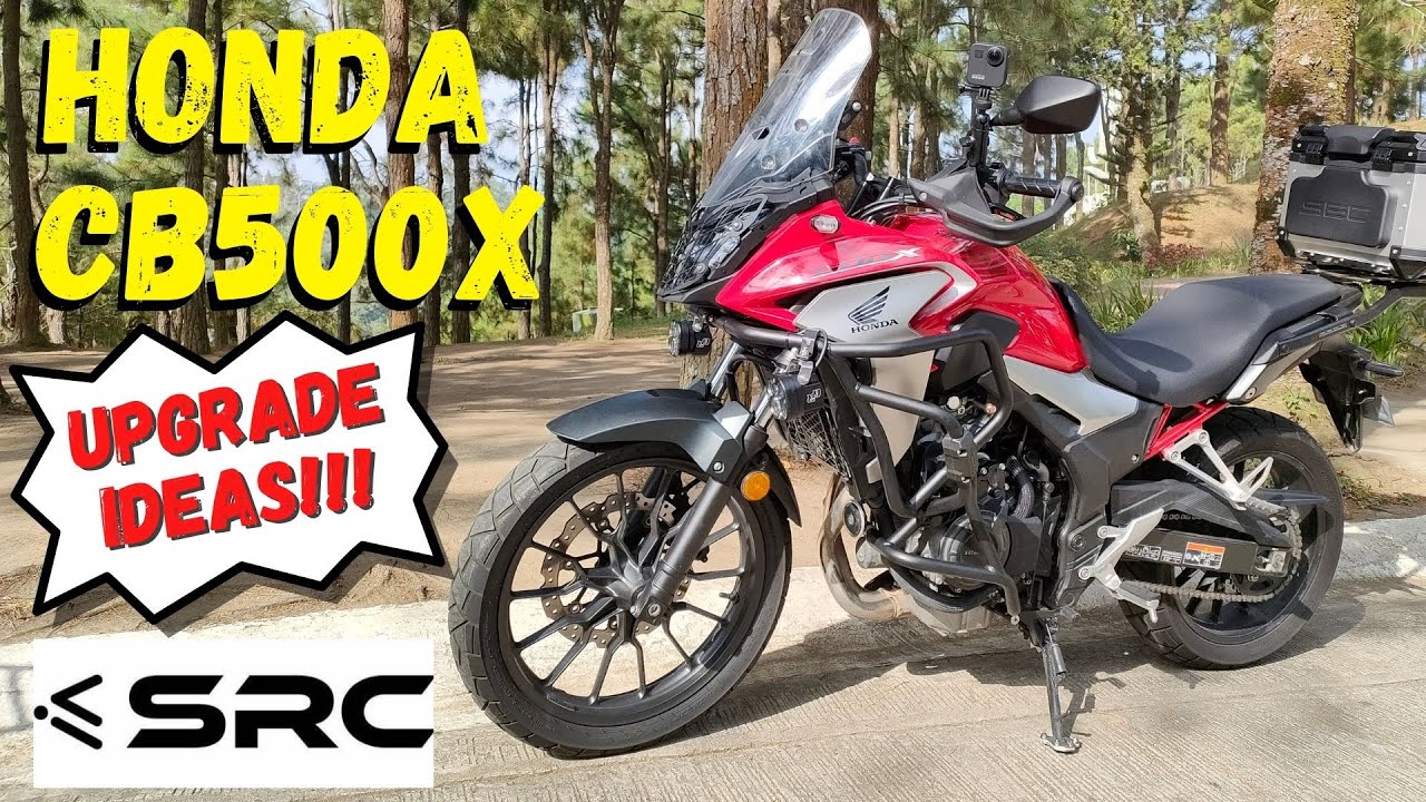 CB500x SRC Accessories I Upgrade Ideas