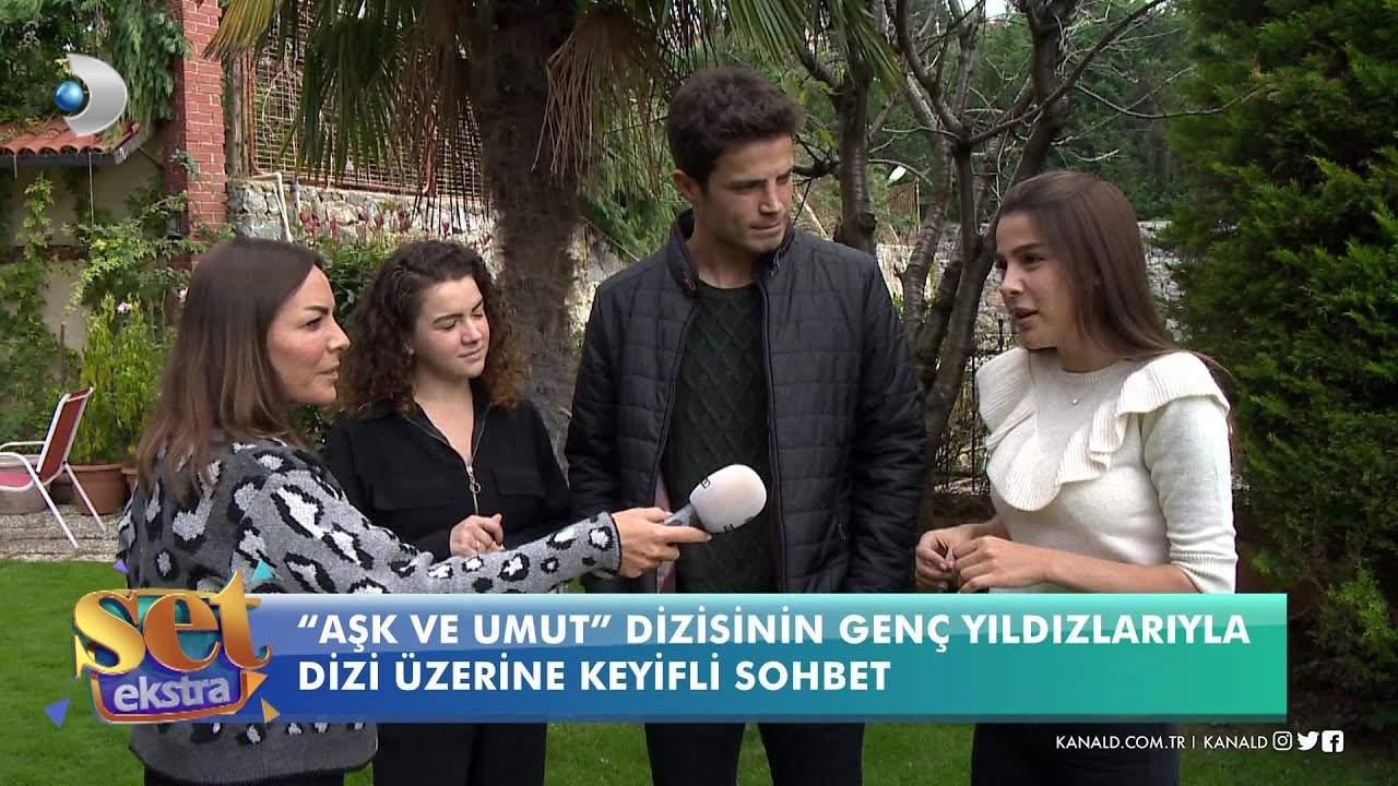Set Ekstra ekibi Aşk ve Umut setini ziyaret etti!