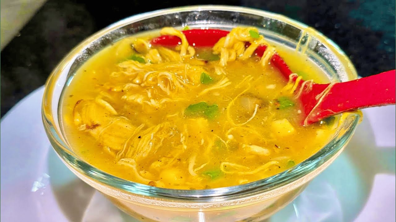 CALDO DE MANDIOCA COM FRANGO - Receita DELICIOSA da DORA | Fácil e RAPIDA