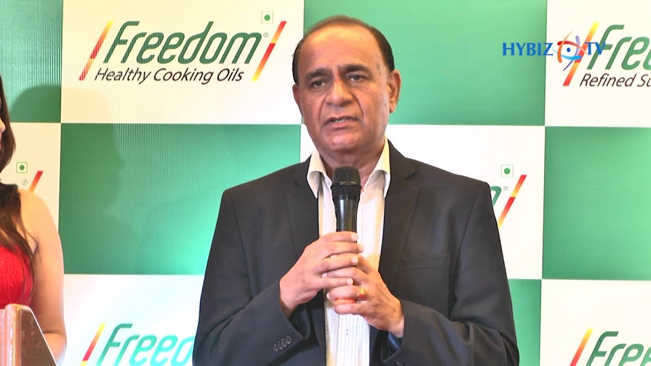 Pradeep Chowdhry MD Gemini Edibles & Fats India | Freedom Oil New Packet Launch || hybiz.tv
