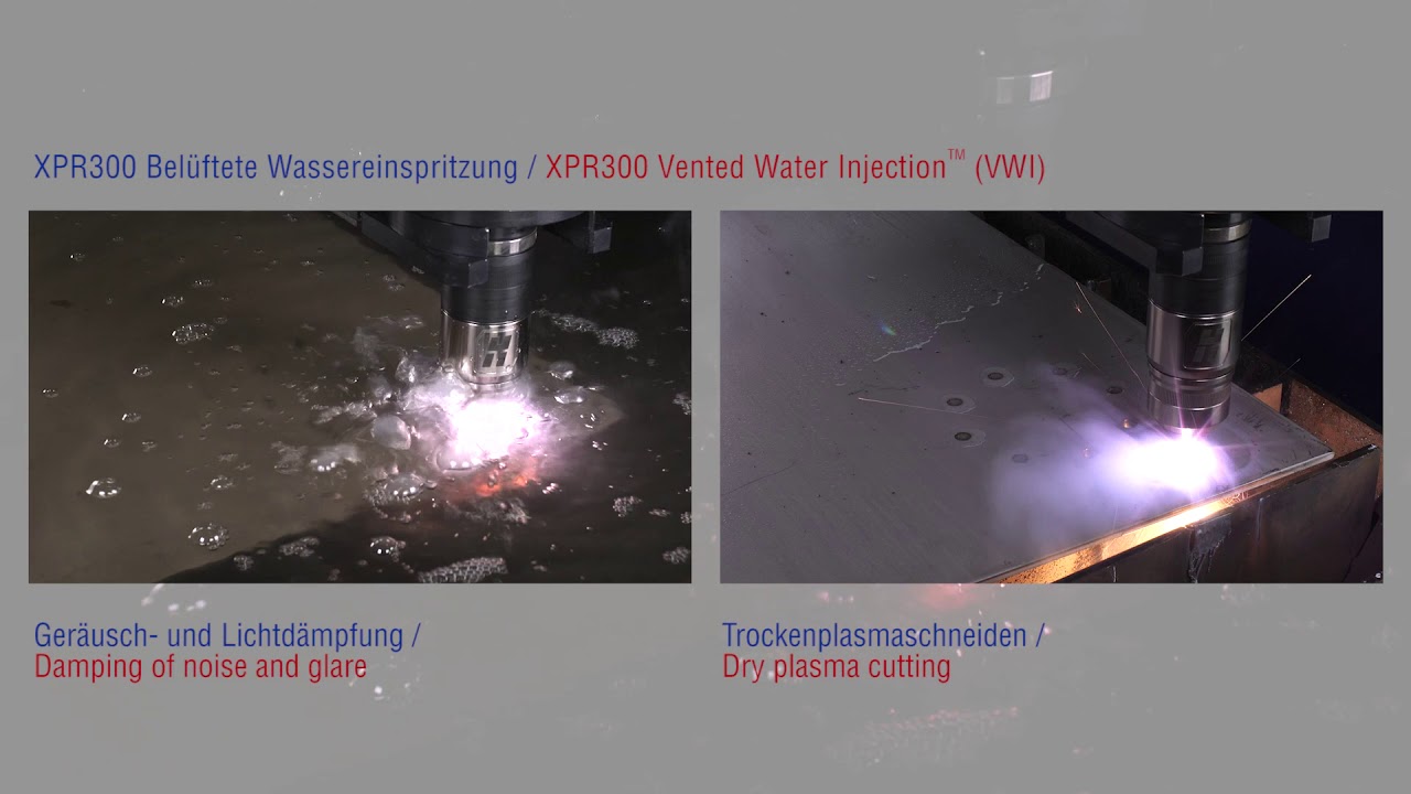 XPR300 Vented Water Injection (VWI) / XPR300 Belüftete Wassereinspritzung