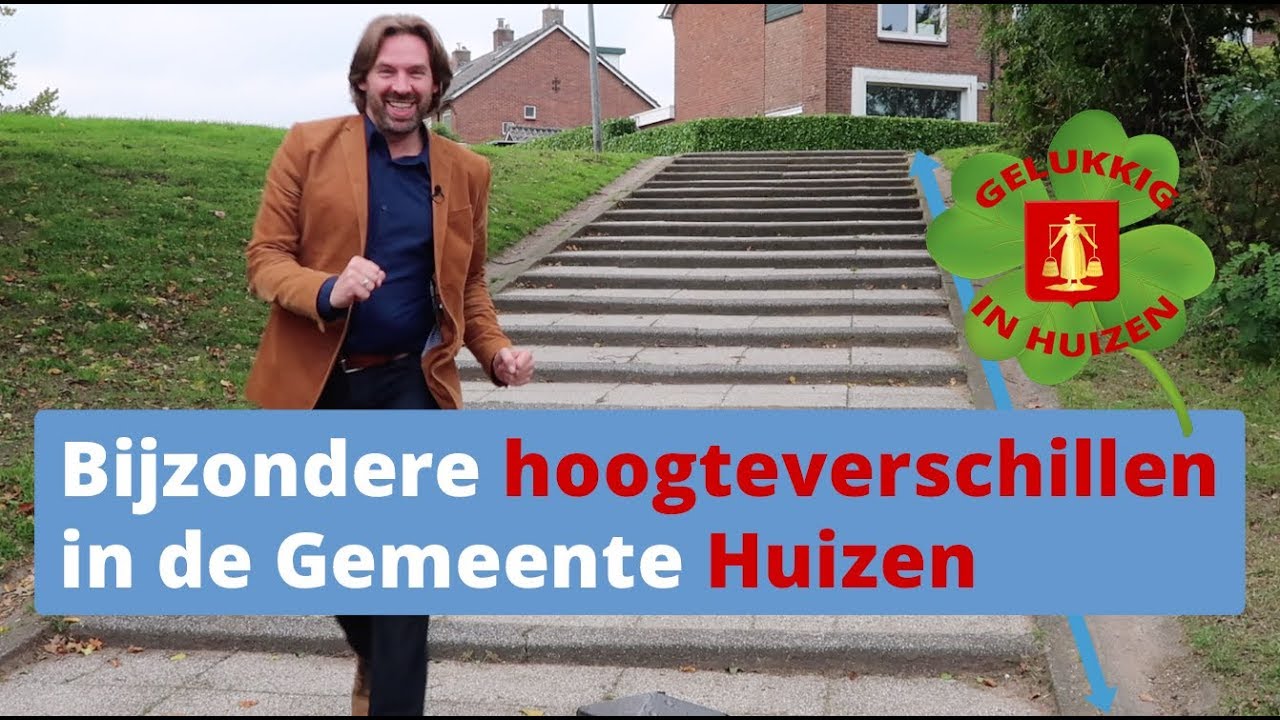 Bijzondere hoogteverschillen in de Gemeente Huizen