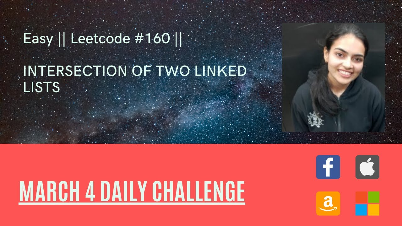 Leetcode 160. Intersection of Two Linked Lists || intuition with code