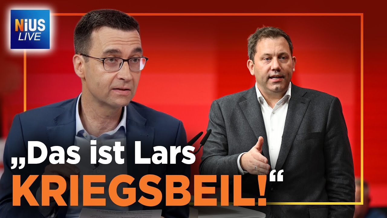 &bdquo;Stadtbild&ldquo;: Jetzt geht auch Vize-Kanzler Klingbeil auf Merz los | NIUS Live vom 23. Oktober 2025