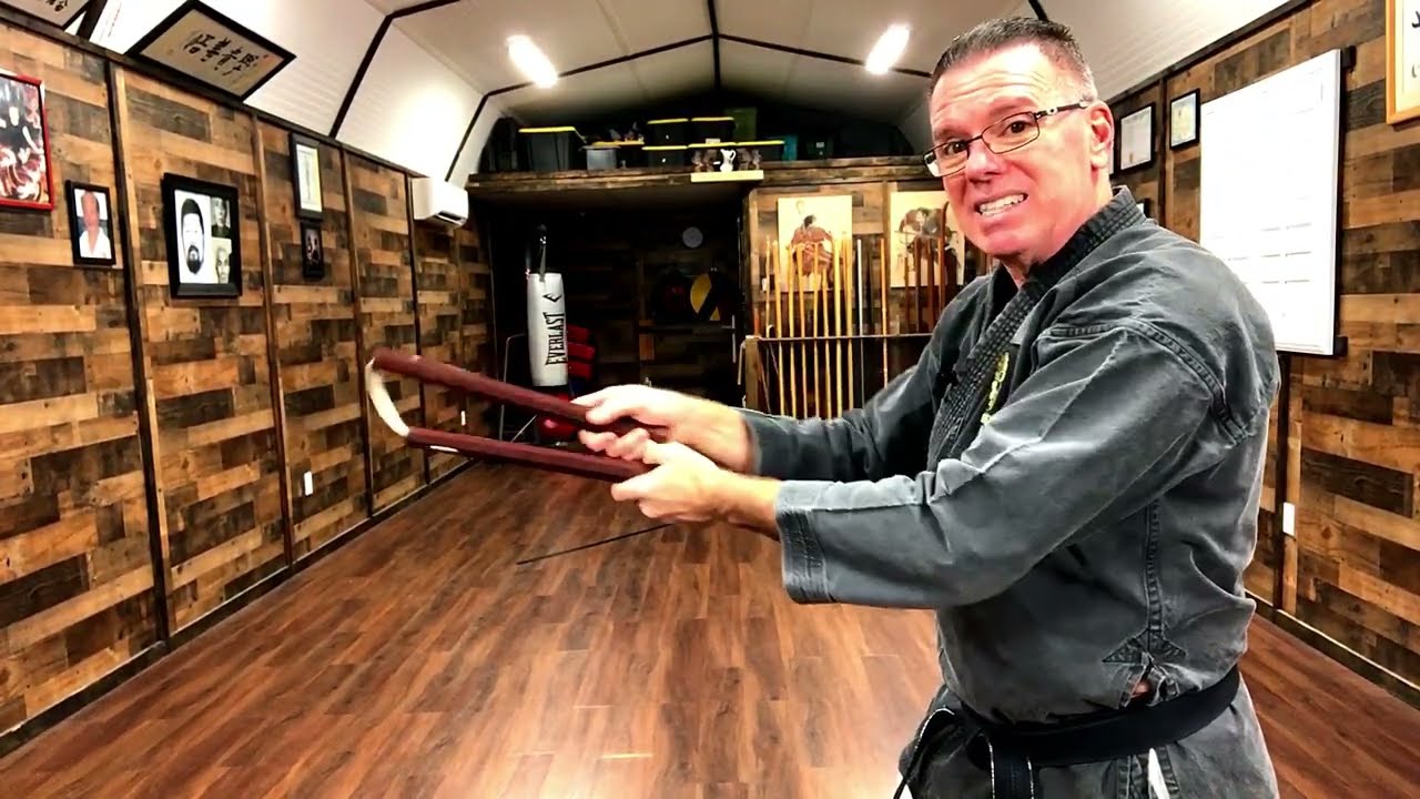 Нунчаки «Удары и блоки» (Часть 2) Майкл Каландра Матаёси Кобудо