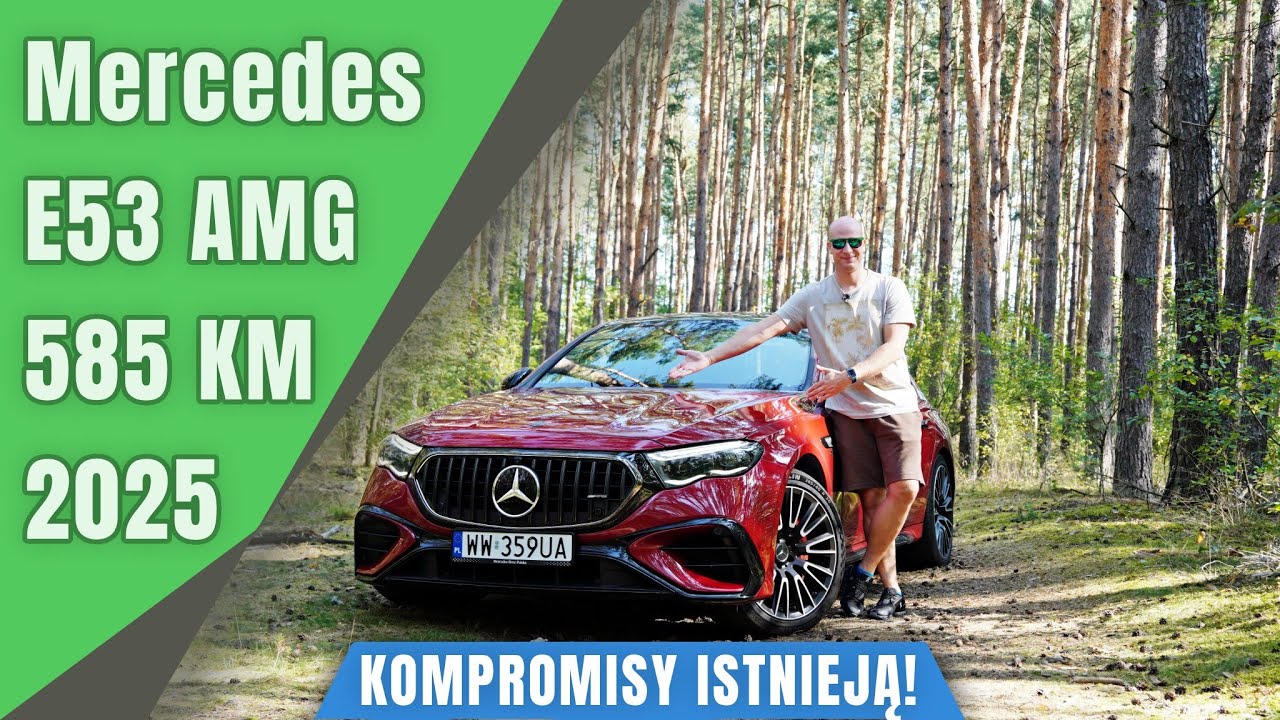 Mercedes E53 AMG Hybrid 585 KM 2025. Kompromisy istnieją!
