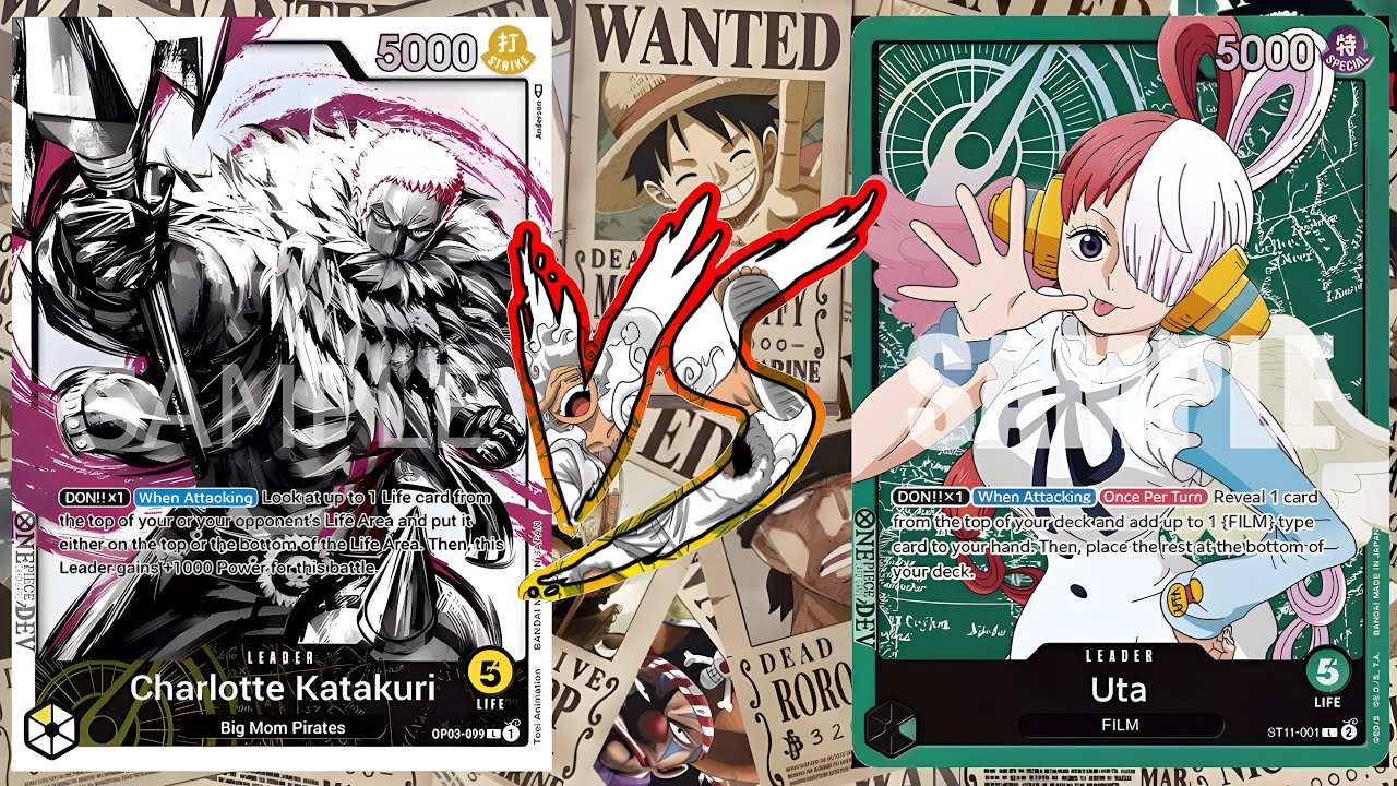 Katakuri VS ST11 Uta | One Piece TCG | OP06 Tournament Gameplay